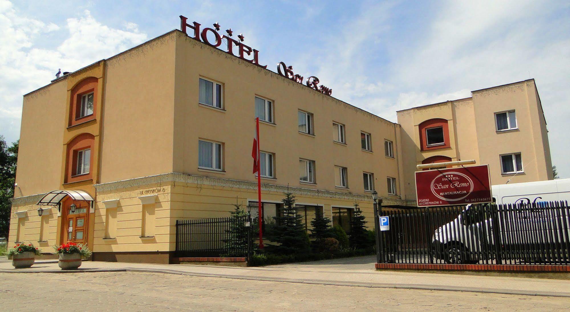 Hotel San Remo Згеж Экстерьер фото